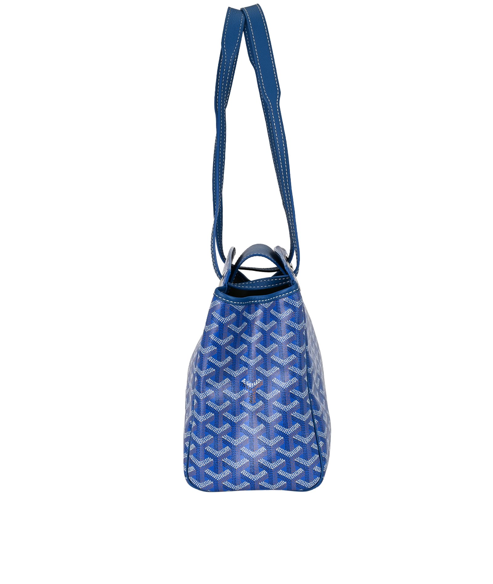 Rouette Souple, &pound;1,400, Handbags, Blue, Canvas, Bottom view